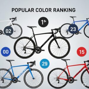ロードバイクの色ランキングから見る選び方