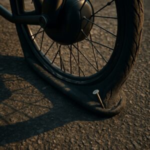 電動自転車のパンク時どうなる？