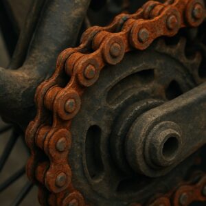 自転車の異音「キーキー」の謎