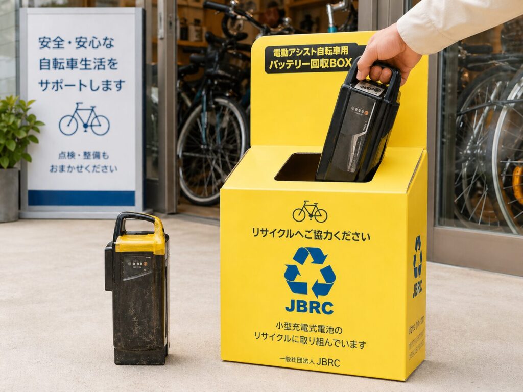 電動アシスト自転車のバッテリー処分方法！寿命と捨て方解説