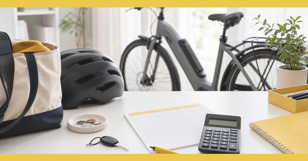 電動アシスト自転車買取前に書類と付属品を確認する場面