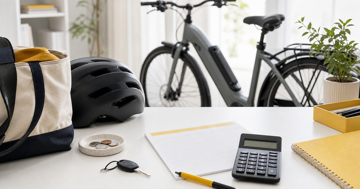 電動アシスト自転車レンタルと購入費用の比較イメージ
